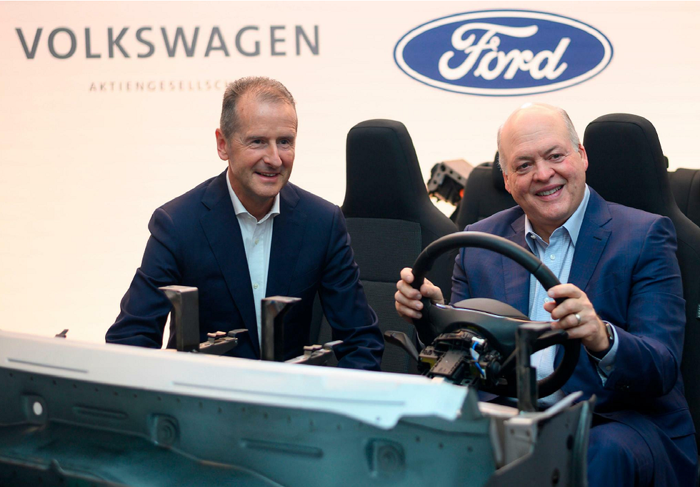 Ford & Volkswagen to expand Electric Vehicle partnership in Europe